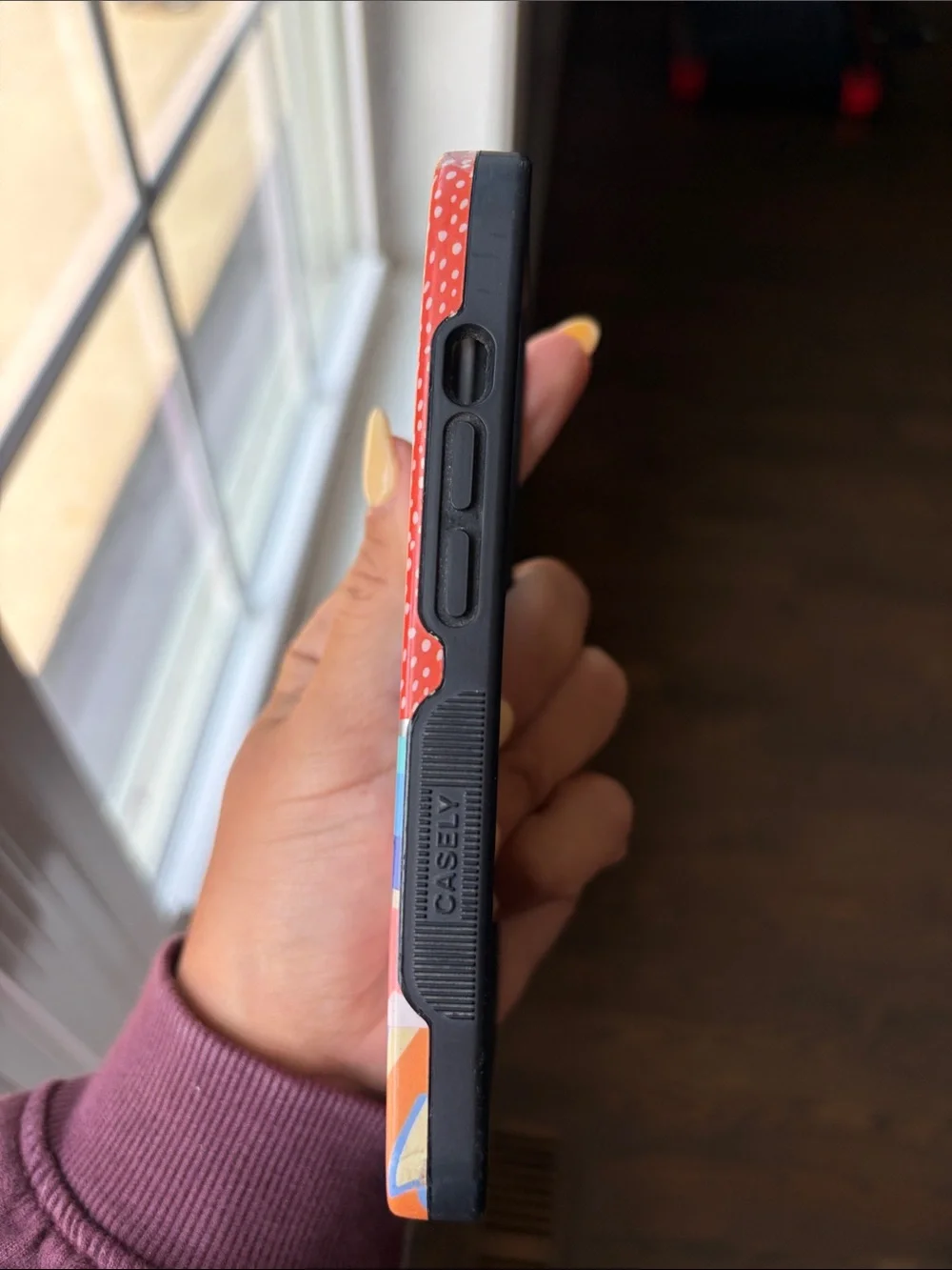 Casely And I Oop Mixed Swatch Case. Bold MagSafe. iPhone 14.